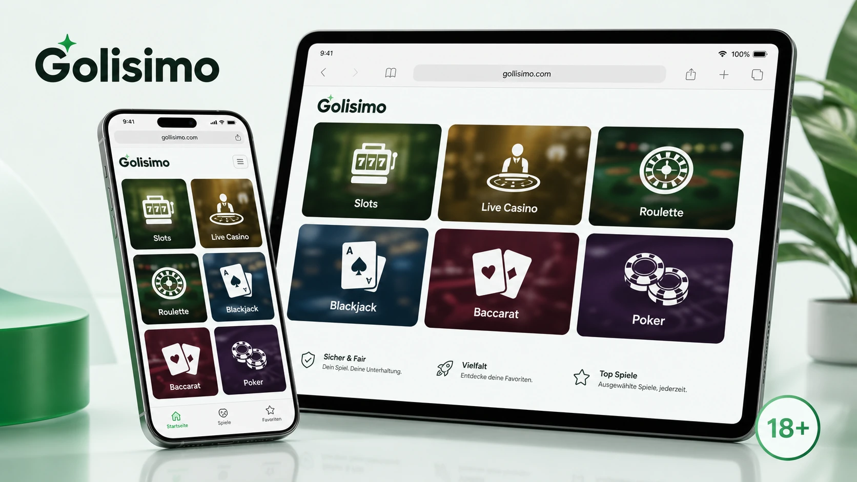Mobile Spiele im Golisimo Casino