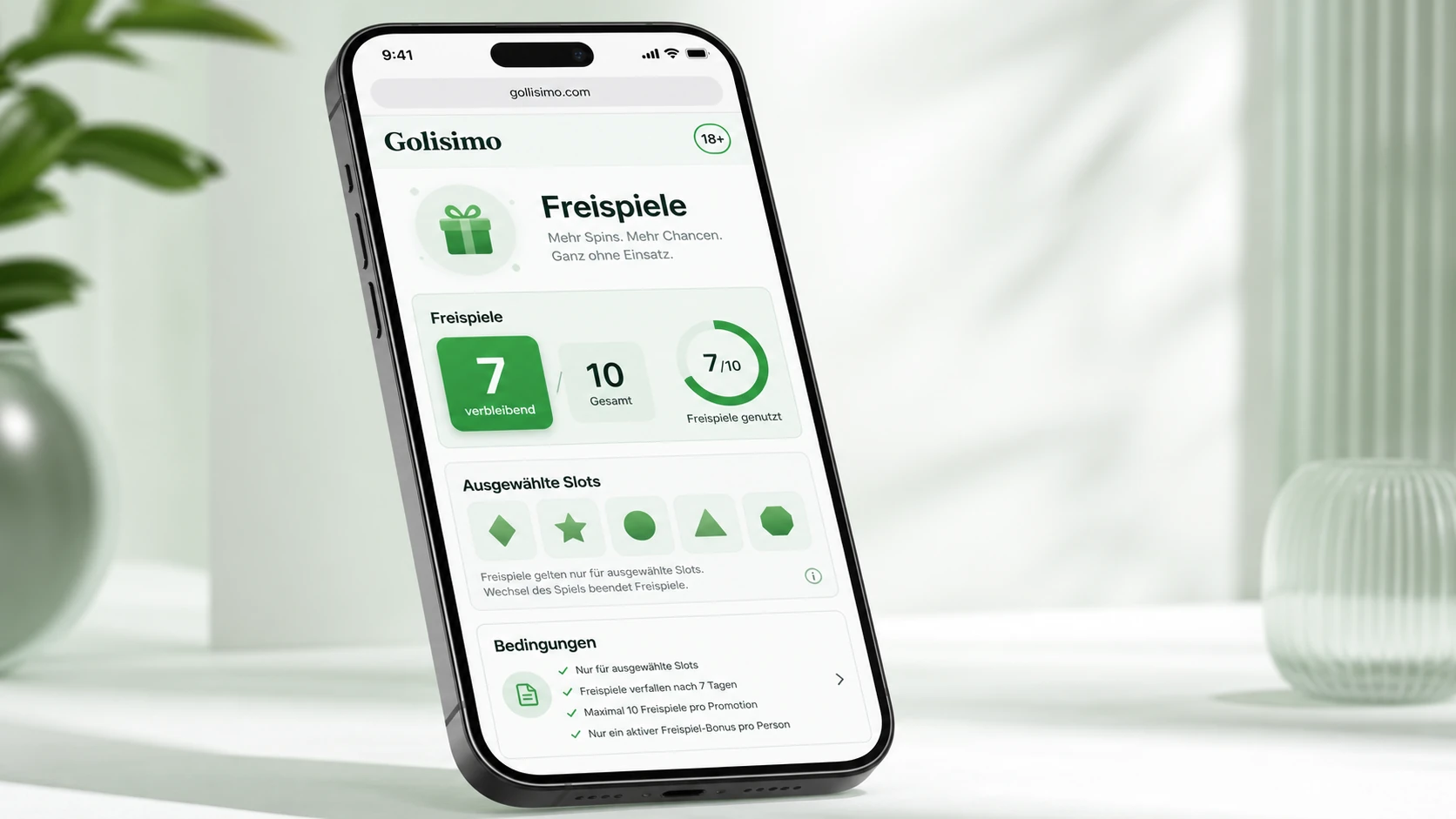 Golisimo Freispiele und ihre Nutzung